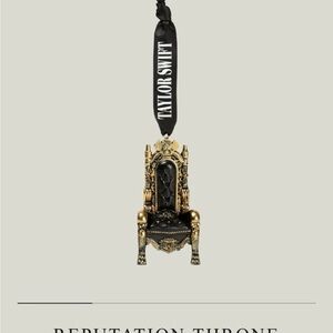 Taylor Swift Reputation Throne Ornament
